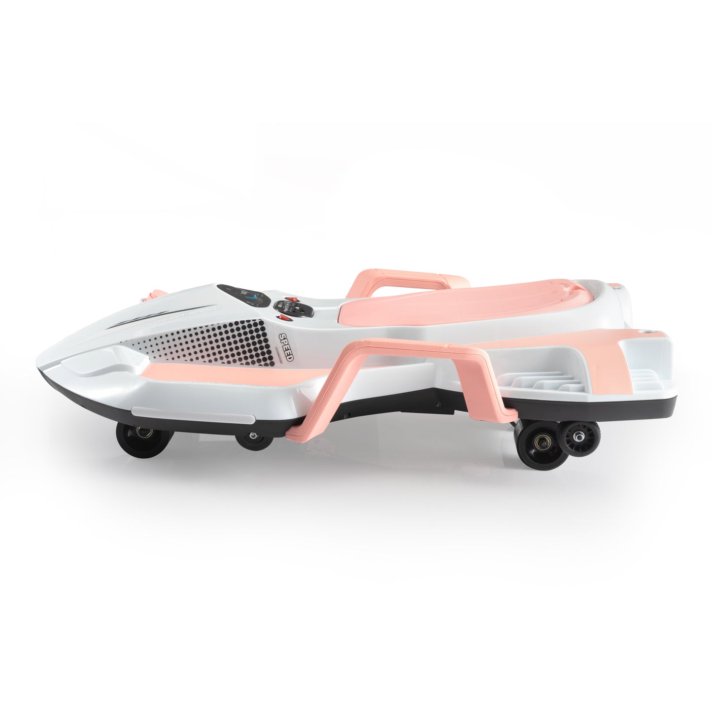 Electric Kids Racing Car with Music and Lights, Pink