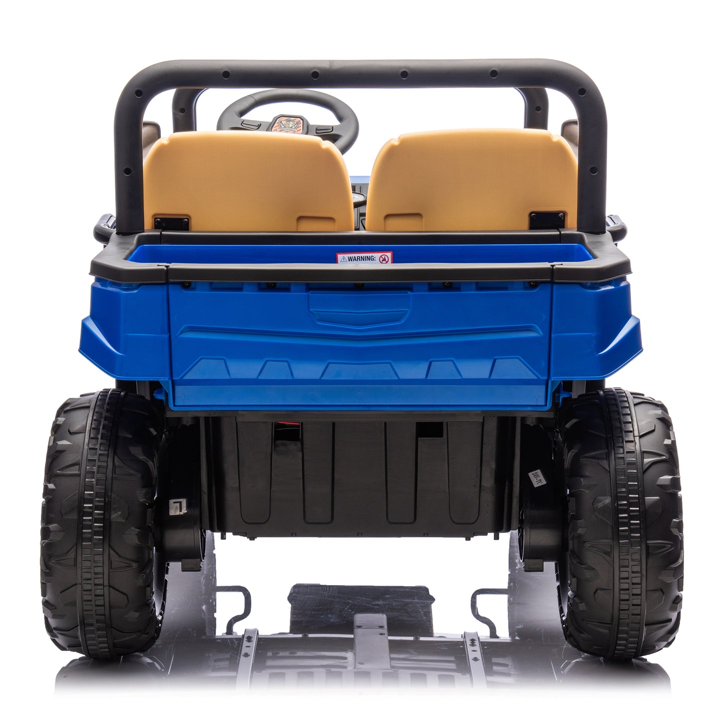 24V XXXL Kids Ride On UTV W/Parents Remote Control,Two-seater,Automatic tipping bucket,Rear wheel suspension,Slow start,Portable handle,Safety Belt,LED light,USB,MP3,Bluetooth,Horn for Kids Aged 3-8.