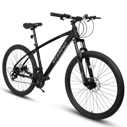 A2757 27 Inch Mountain Bike 21 Speed, Suspension Fork, Aluminum Frame Disc Brake, Mountain biking for both men and women.