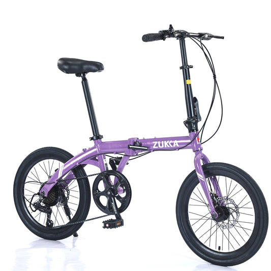 20 " folding city bike aluminum frame  8 speed  folding bike