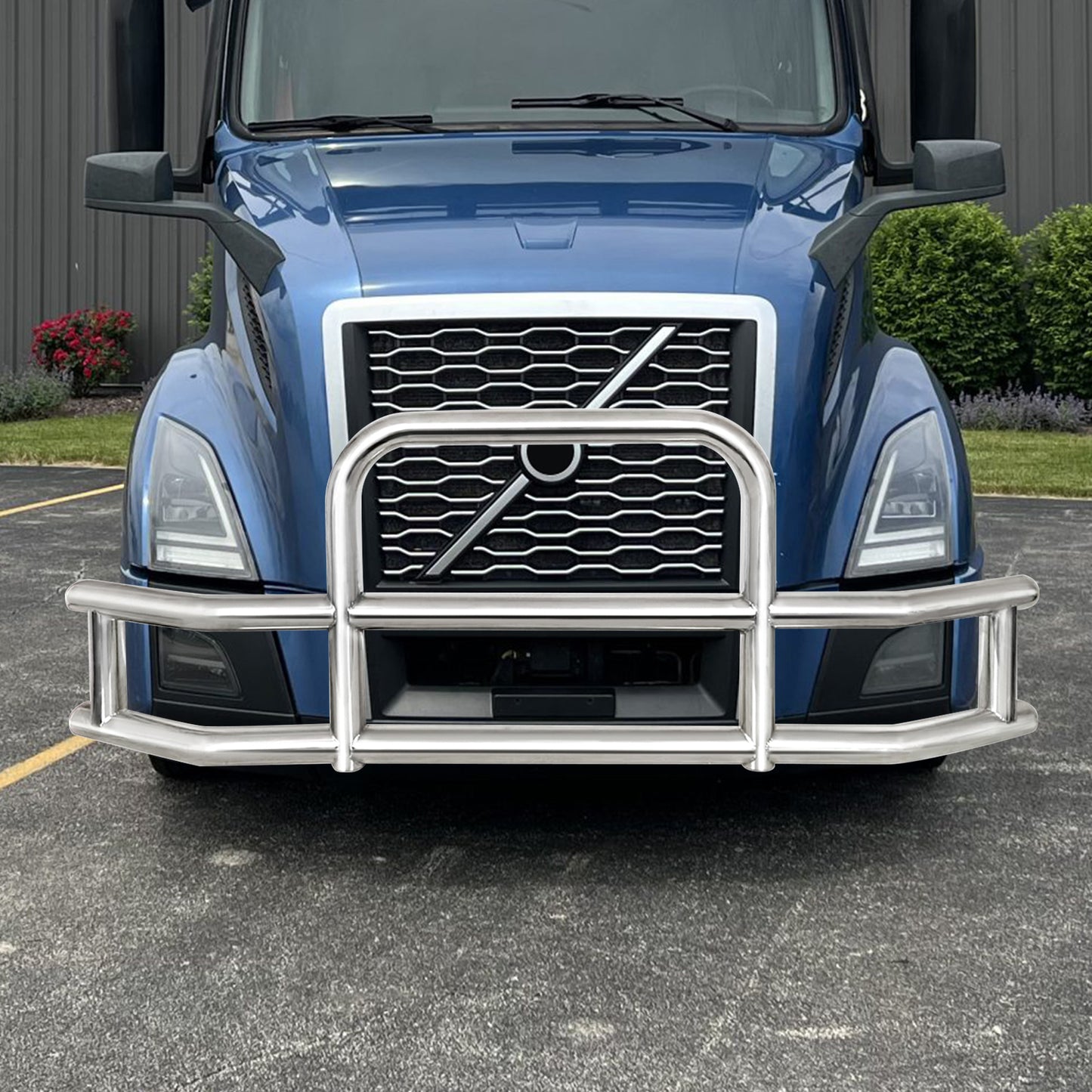 Front Bumper Deer Guard for Volvo VN/VNL 2018-2022 with Bracket G04020