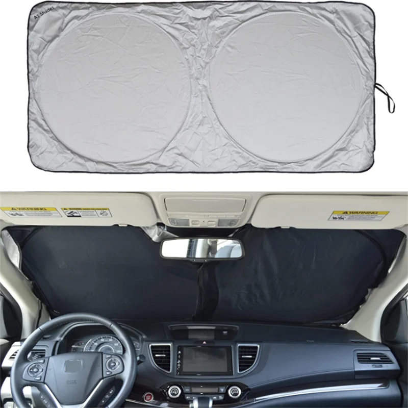 S/M/L/XL Car Sunshade Windshield Cover Auto Front Window UV Protection Shield Reflective Sun Block Front Rear Back Side Foldable