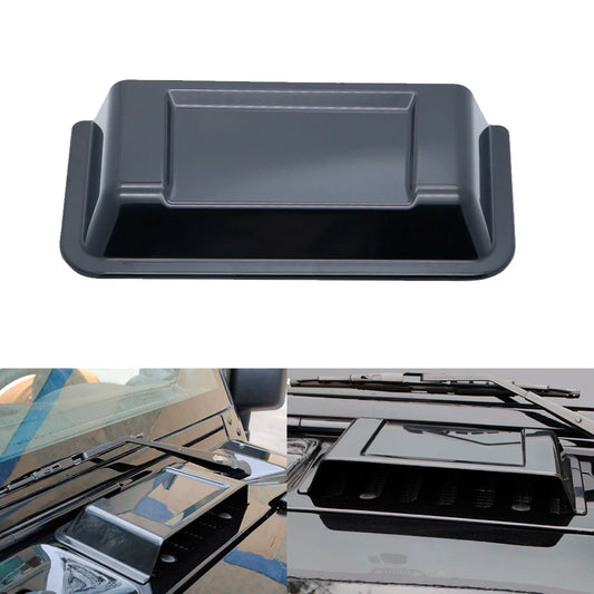 Car Engine Hood Vent Scoop Cover Air Intake Dust Rain Protective Cap for Jeep Wrangler  JK TJ 1996-2017 Car Accessories