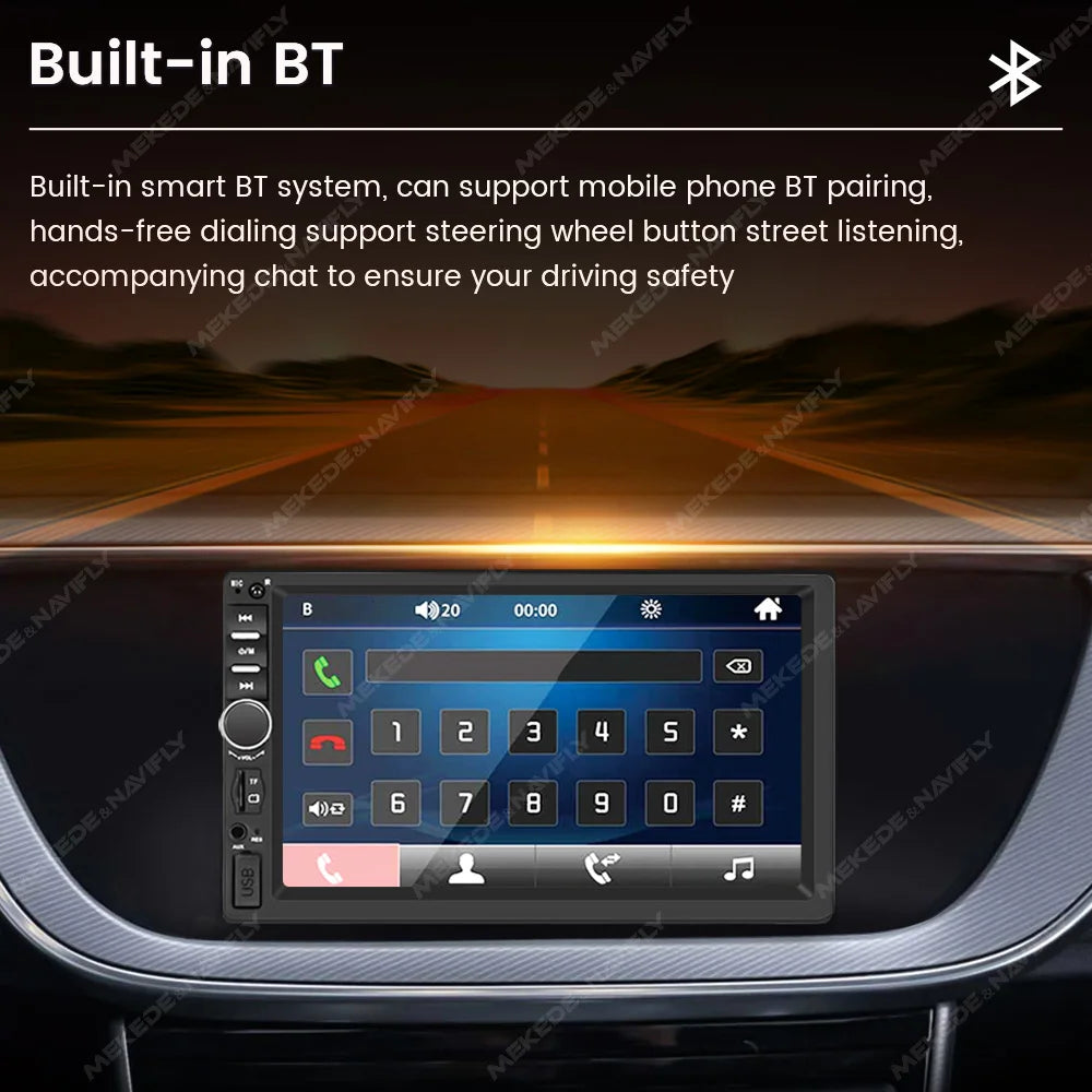 2024 New Navigation GPS Carplay Android Auto Car Intelligence System Universal Multimedia Radio For Benz Audi Suzuki Mazda etc