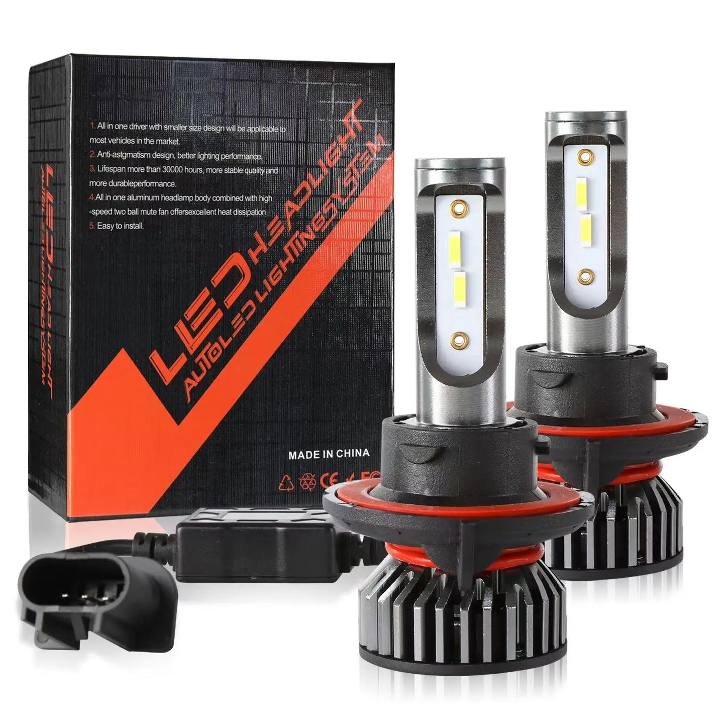 22000lm 120W 1860 CSP Chip 6000k Car LED Headlight   h4 h7 h1 LED Headlights 9005 H7  h11Led Light