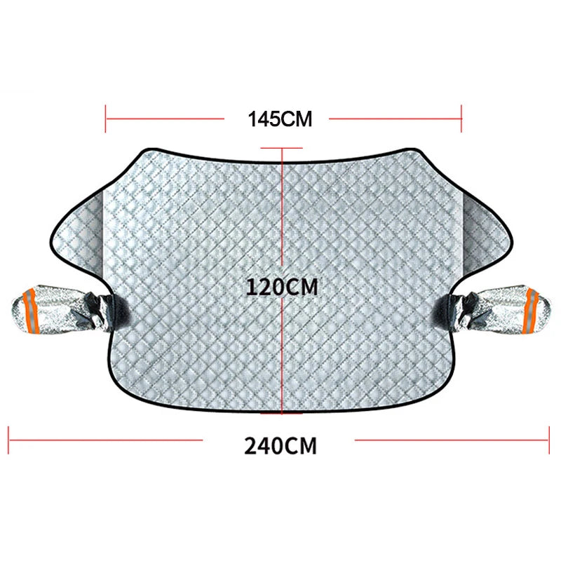 Car Snow Cover Windshield Sunshade Outdoor Waterproof Car Cover Anti Ice Frost Auto Protector Winter Automobiles Exterior Cover