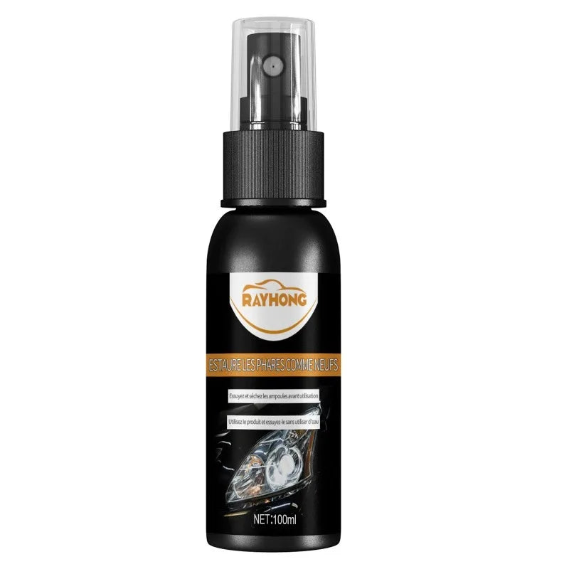 Car Headlight Polishing Agent Scratch Remover Coating Spray Protection Shine Wash Car Shield Cleaning Nano Polishing Paint Wax