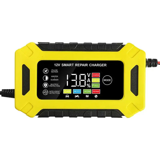 Car Battery Charger Portable Car Jump Starter Power Bank 12V 6A Automatic Smart Charger Auto Booster Starting Device For Cars