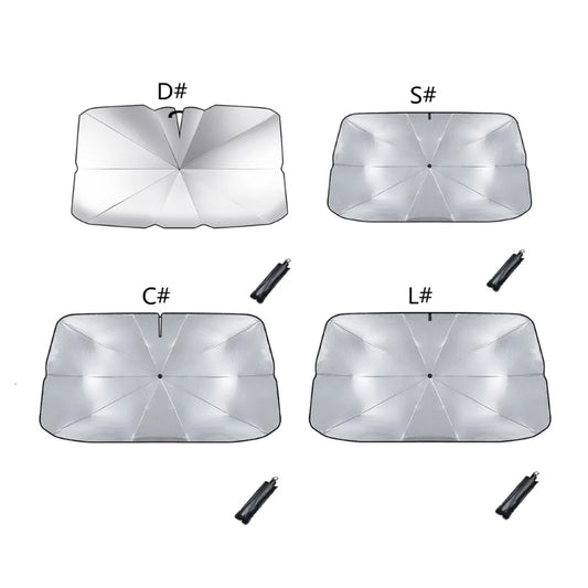 Car Windshield Sunshades Cover Foldable Sun Shade Umbrella Sunblind for Car SUV