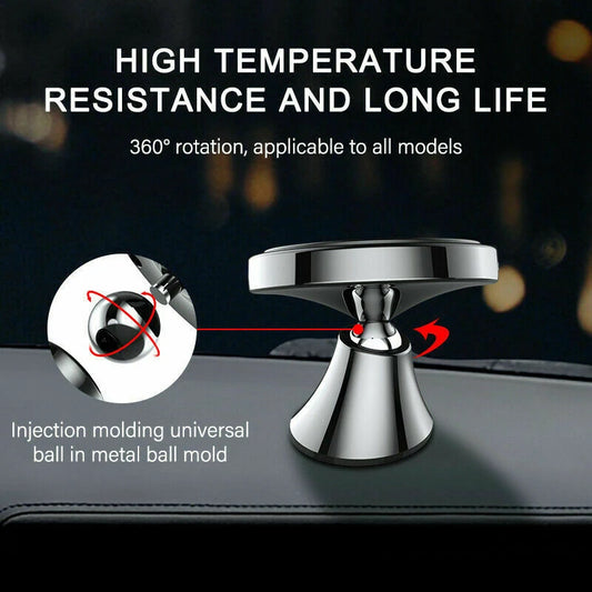 10W Wireless Car Fast Charger Magnetic Mount Holder For 12 Max Fast Charging Car Phone Mount For