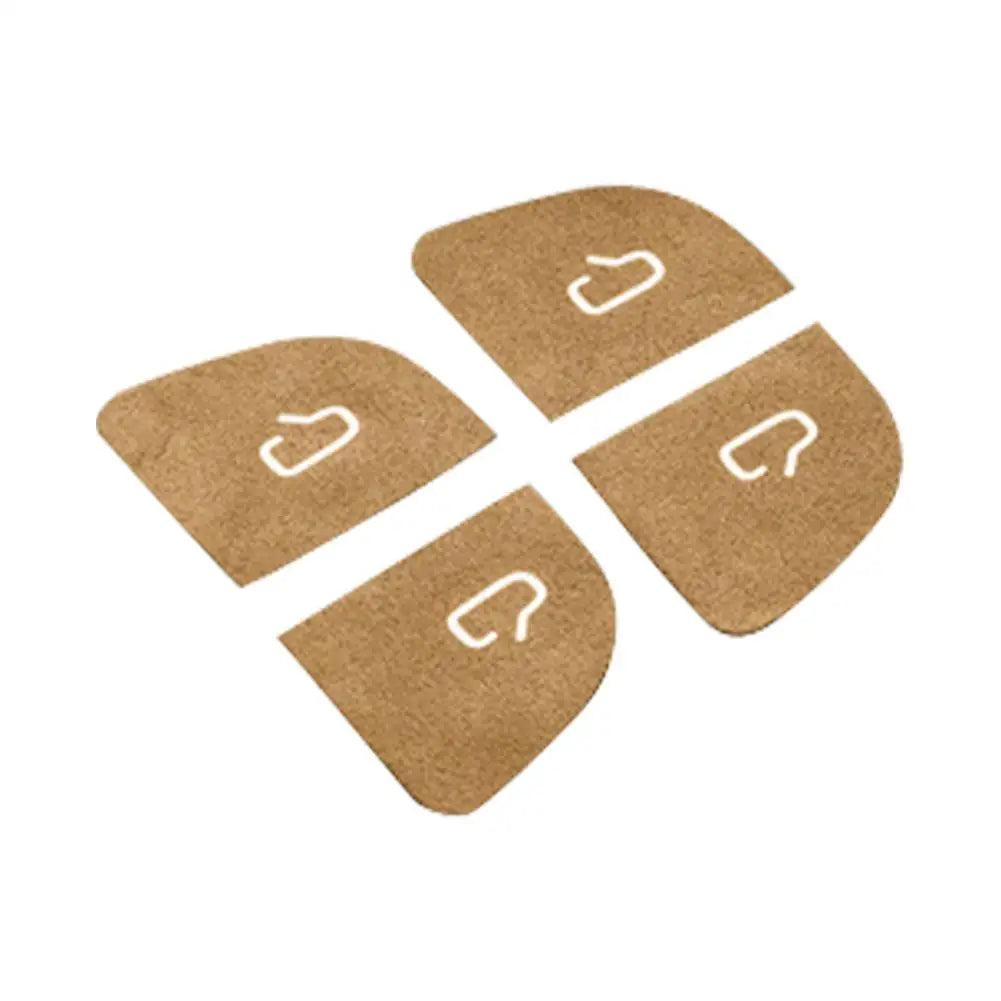 Door Switch Patch For Tesla New  Highland 2024 Suede Interior Sticker Modified Sticker Decoration for 2024 Model3