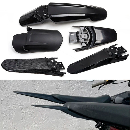 Motorcycle Front Rear Wheel Mudguards Fender For Surron Light Bee X & Light Bee S Segway X260 X160 Electric Bike Accessories