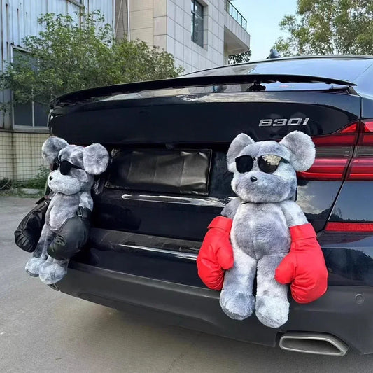 Car Decoration Violent Bear Interior Doll Car Toy Violent Bear Roof Bear Ornaments Pendant Trunk Decoration Accessories