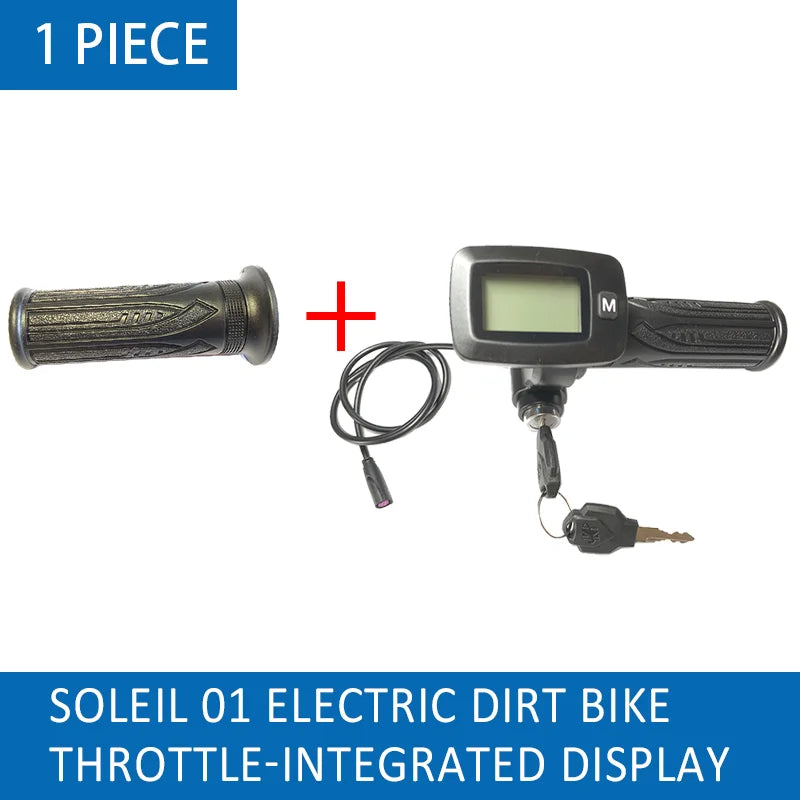 Original Soleil01 New Tthrottle for Tuttio Soleil 01 Electric Dirt Bike Compatible with Kugoo Wish 01 Dirt Bike