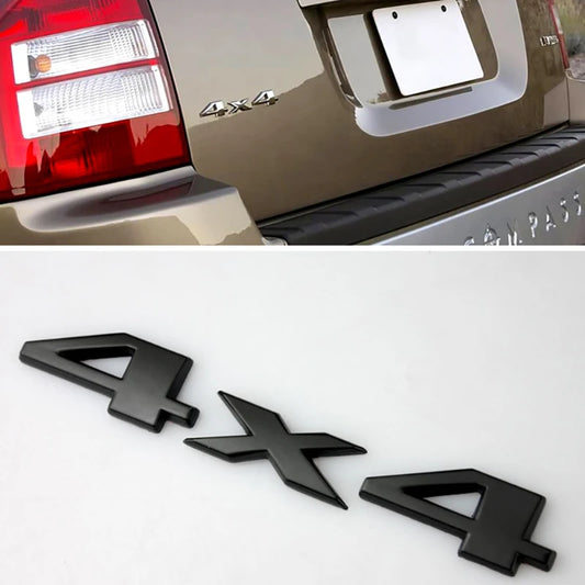 Suitable for Jeep 4x4 metal sticker off-road vehicle sticker sticker guide guide Wrangler 3D stereo modification sticker