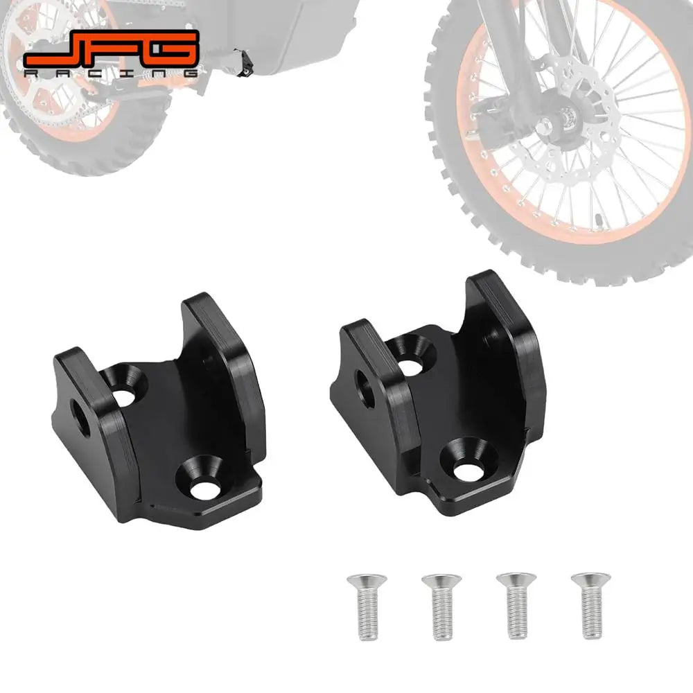 Foot Pegs Bracket Holder Electric Dirt Bike For Tuttio Soleil 01 Motorcycles Accessories Off-Road CNC Pedal Stand Adjustable