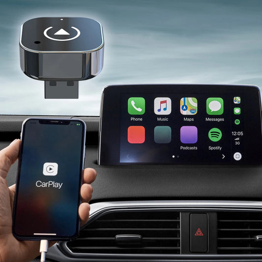 2 in 1 Wireless CarPlay Android Auto Adapter Smart Box Convert Wired To Wireless Smart USB Dongle for Factory Wired CarPlay Cars