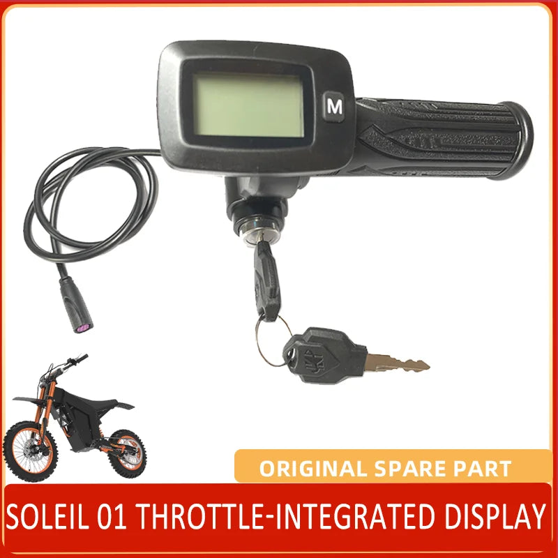 Original Soleil01 New Tthrottle for Tuttio Soleil 01 Electric Dirt Bike Compatible with Kugoo Wish 01 Dirt Bike