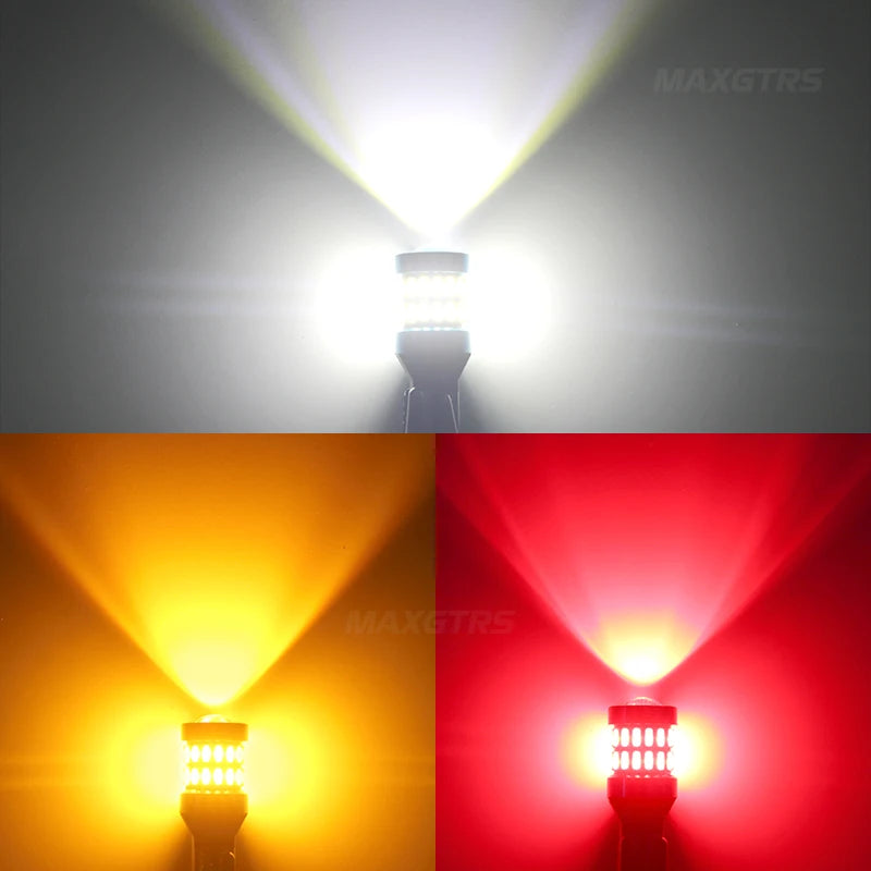 2Pcs 1400LM Super Bright T15 W16W LED No Error 4014 SMD 921 912 LED Lamp for Car Back up Reverse Lights CANBUS 6500K White