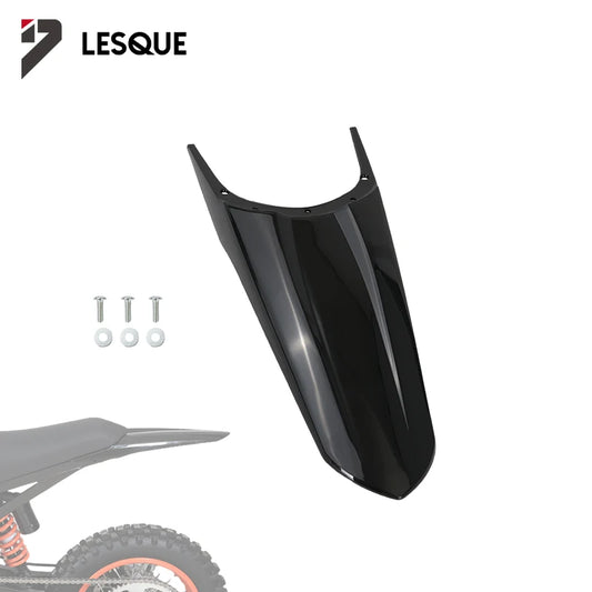 LESQUE Pit Dirt Bike Rear Fender Wheel Cover Black Mudguard For Tuttio Soleil 01 Electric Scooter Bikes Modified Accessories