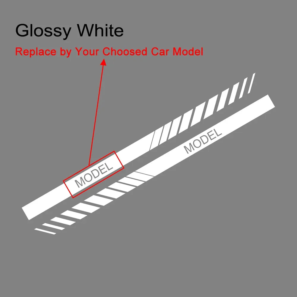 Car Side Door Sticker Body Vinyl Decor Decal Accessories For BMW E39 E46 E28 E30 E34 E36 E53 E60 E61 E62 E70 E87 E90 E91 E92 E93