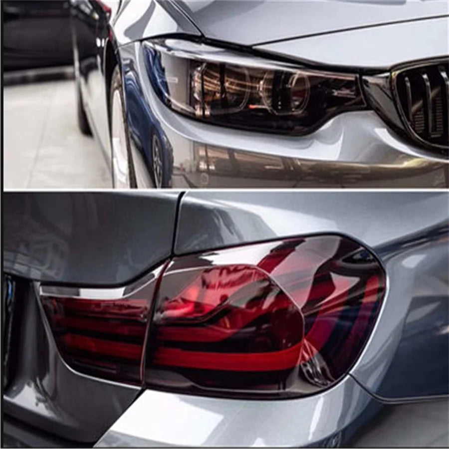 1 Pc 30 * 60 cm Car Light Sticker Film for Mercedes W204 W203 W211 BMW E46 E39 E60