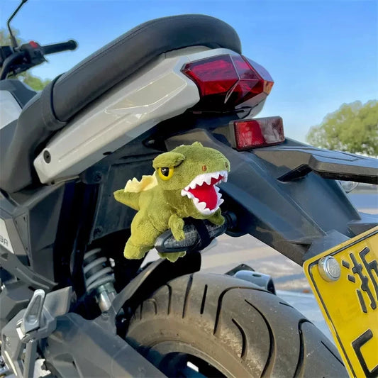 Motorcycle Taillight Cute Plush Toys Decorative Pendant Motorcycle Mini Taillight Decorative Pendant Accessories