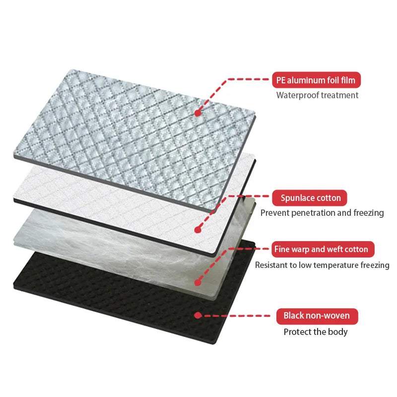 Car Snow Cover Windshield Sunshade Outdoor Waterproof Car Cover Anti Ice Frost Auto Protector Winter Automobiles Exterior Cover
