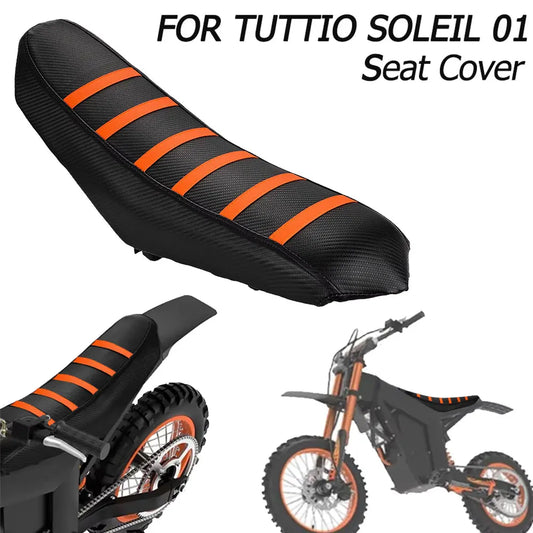 Ebike Covers For Tuttio Soleil 01 Non-Slip Seat Cover Electric Dirt Bike Soft Cushion Protector Off-Road Motorcycles Parts