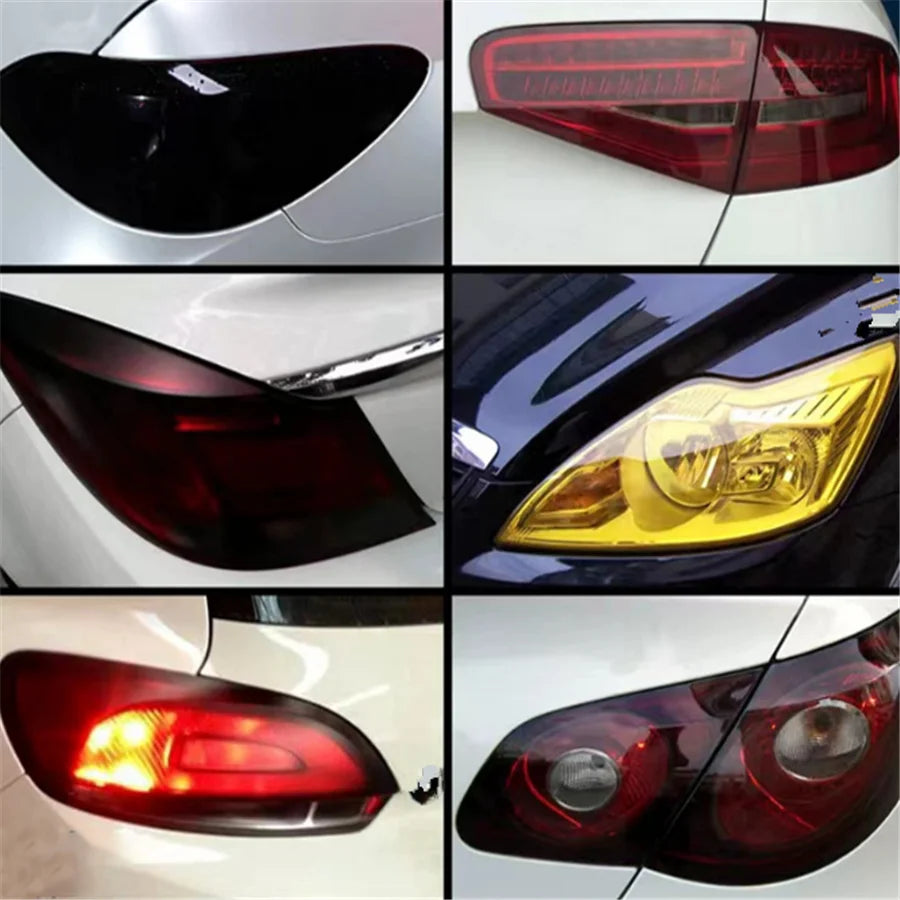 1 Pc 30 * 60 cm Car Light Sticker Film for Mercedes W204 W203 W211 BMW E46 E39 E60