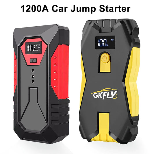 1200A Car Jump Starter Portable Power Bank 12V Car Battery Booster Charger Starting Device Petrol Diesel Car Starter Buster