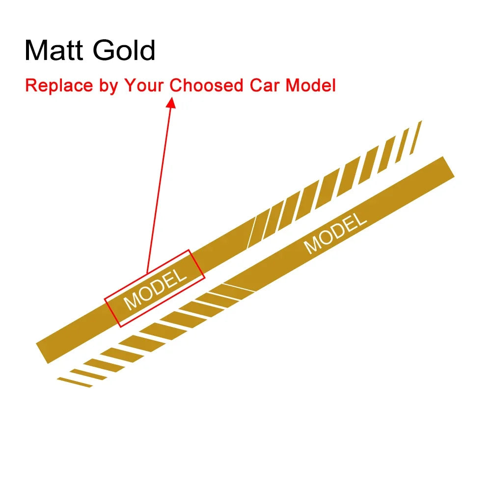 Car Side Door Sticker Body Vinyl Decor Decal Accessories For BMW E39 E46 E28 E30 E34 E36 E53 E60 E61 E62 E70 E87 E90 E91 E92 E93