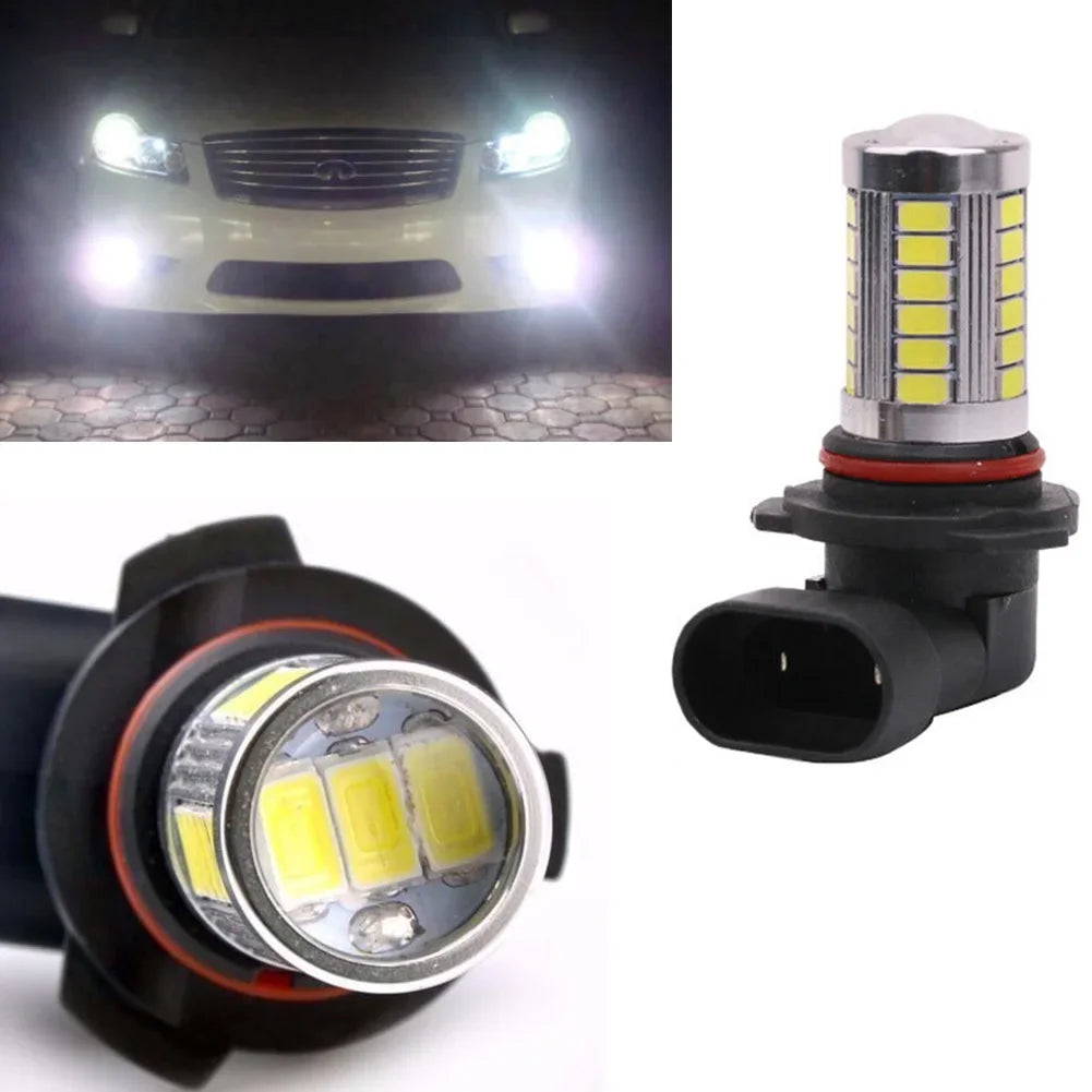 1Pc H4 LED Lamp Car Headlight Cold White 33 SMD 5630 Light Bulb Auto Automobile Fog Light Headlamp 12V H7 H8 H11 LED 9005 9006