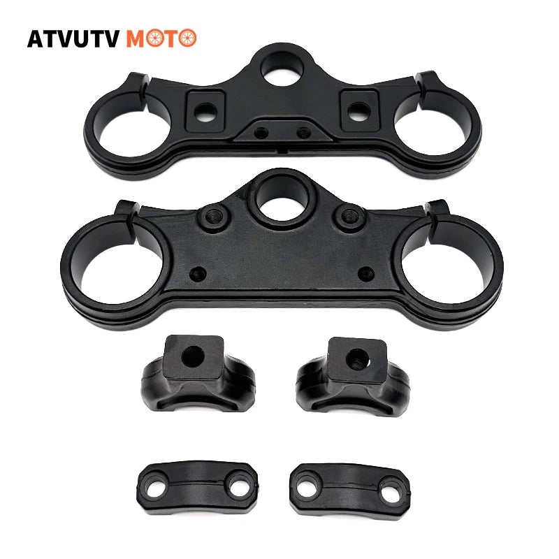 Motorcycle CNC Front Fork Shock Absorber Upper Lower Connecting Plate For Tuttio Soleil01 Electric-Dirt-Bike Electric EBike