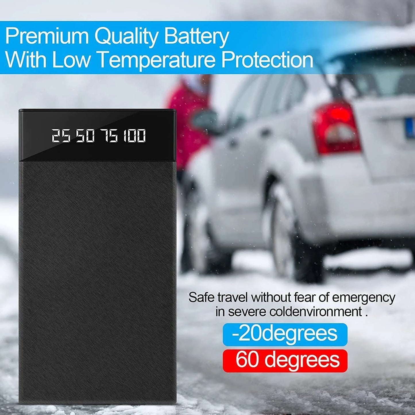 Jump Starter 600A Car Battery Charger for Auto Power Bank Booster 12V Starting Device Petrol Diesel car jump starter power bank