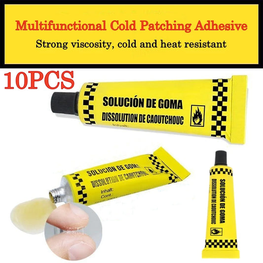 1-10Pcs 10g Bicycle Automobile Motorcycle Tire Tyre Repairing Glue Inner Tube Puncture Repair Glue Strong Tyre Repair Glue