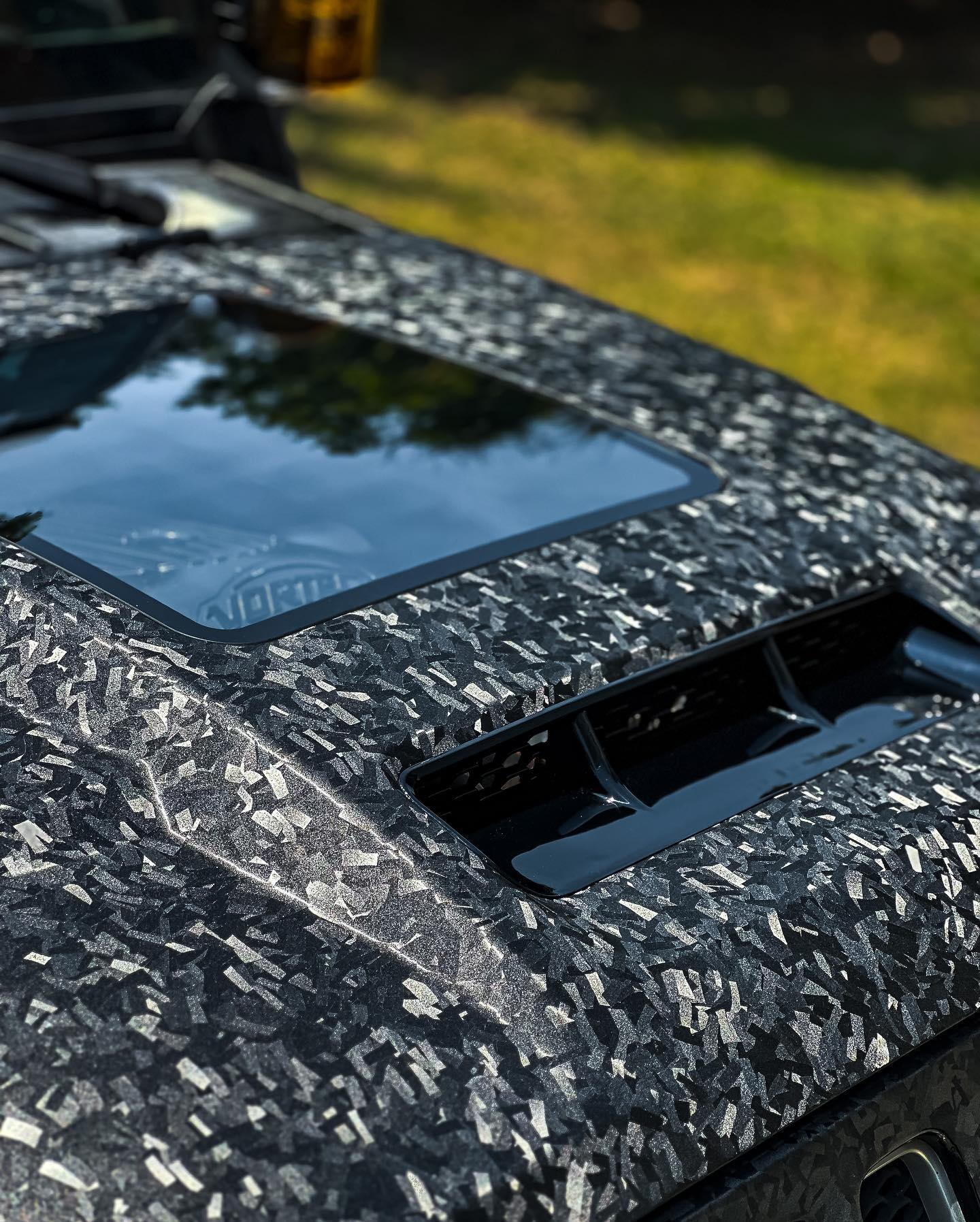 Heat Dispersion Steel Cowl Hood for 2018-2024 Jeep Wrangler Accessories JL JLU &  Gladiator JT Replacement Hood Vent (not fit 392)