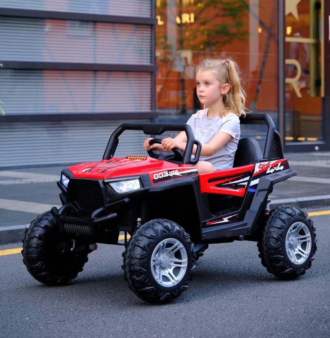 ride on car,kids electric car, riding toys for kids with remote control  Rechargeable Battery Powered Electric Car with 4 Motors Amazing gift for 3~6 years boys/girls