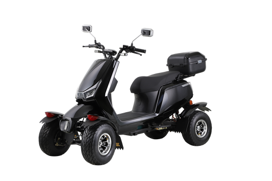 Electric Mobility Recreational Travel Scooter for Adults,Mobility Scooters for Seniors, 4 Wheel Powered Mobility Scooters,