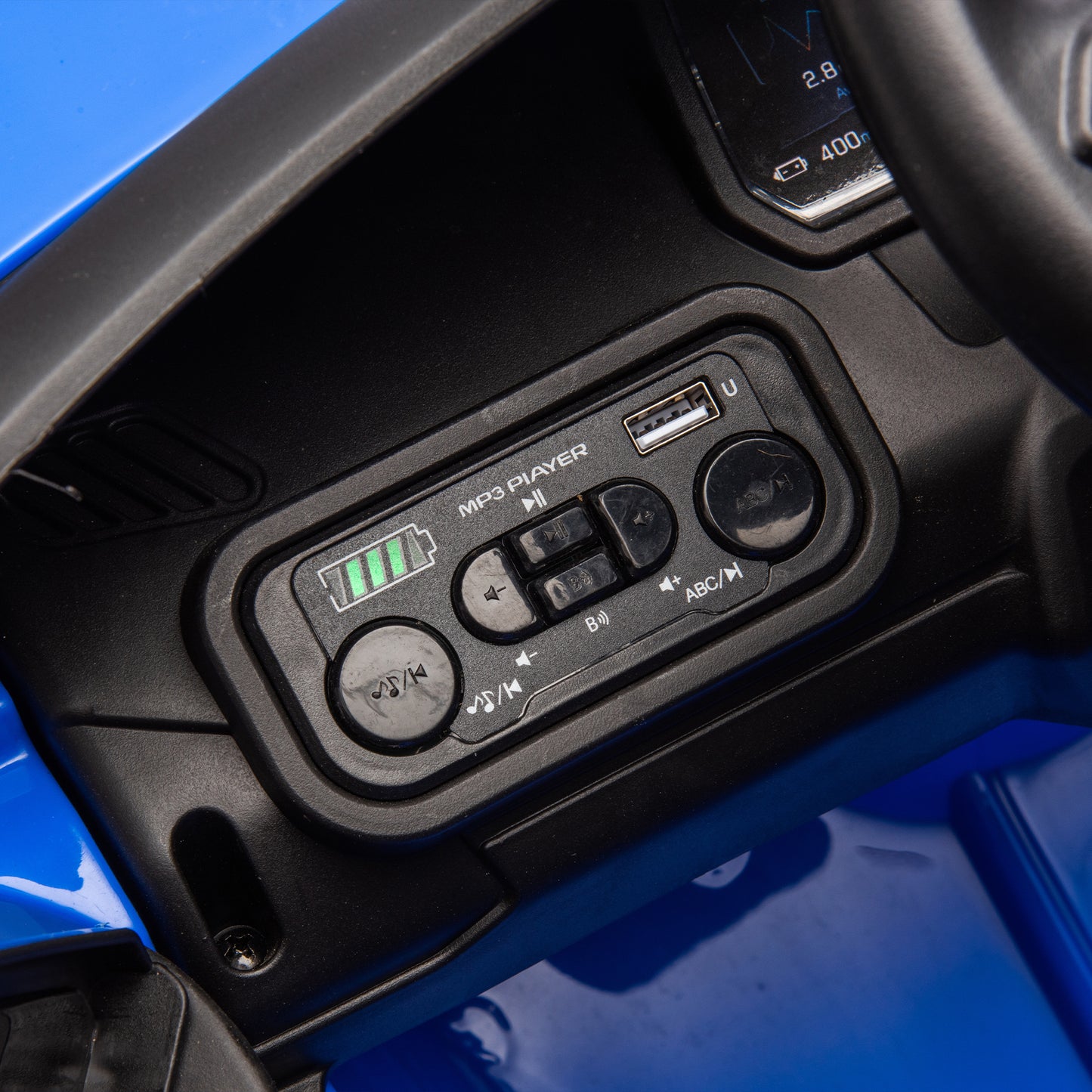 24V Kids Ride on Car W/Parents Control,Licensed Chevrolet Silverado,Four-wheel suspension,LED Lights,Bluetooth,music,USB,MP3,Power display,speeds 2.49-3.73MPH For kids aged 2-5.