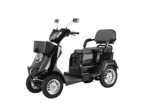 Heavy Duty 4 Wheel Mobility Scooters for Seniors & Adults 500lbs Capacity