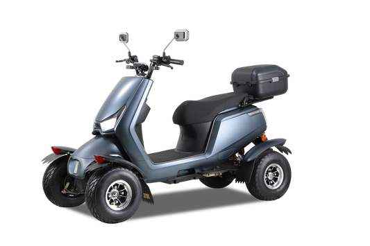 Electric Mobility Recreational Travel Scooter for Adults,Mobility Scooters for Seniors, 4 Wheel Powered Mobility Scooters,