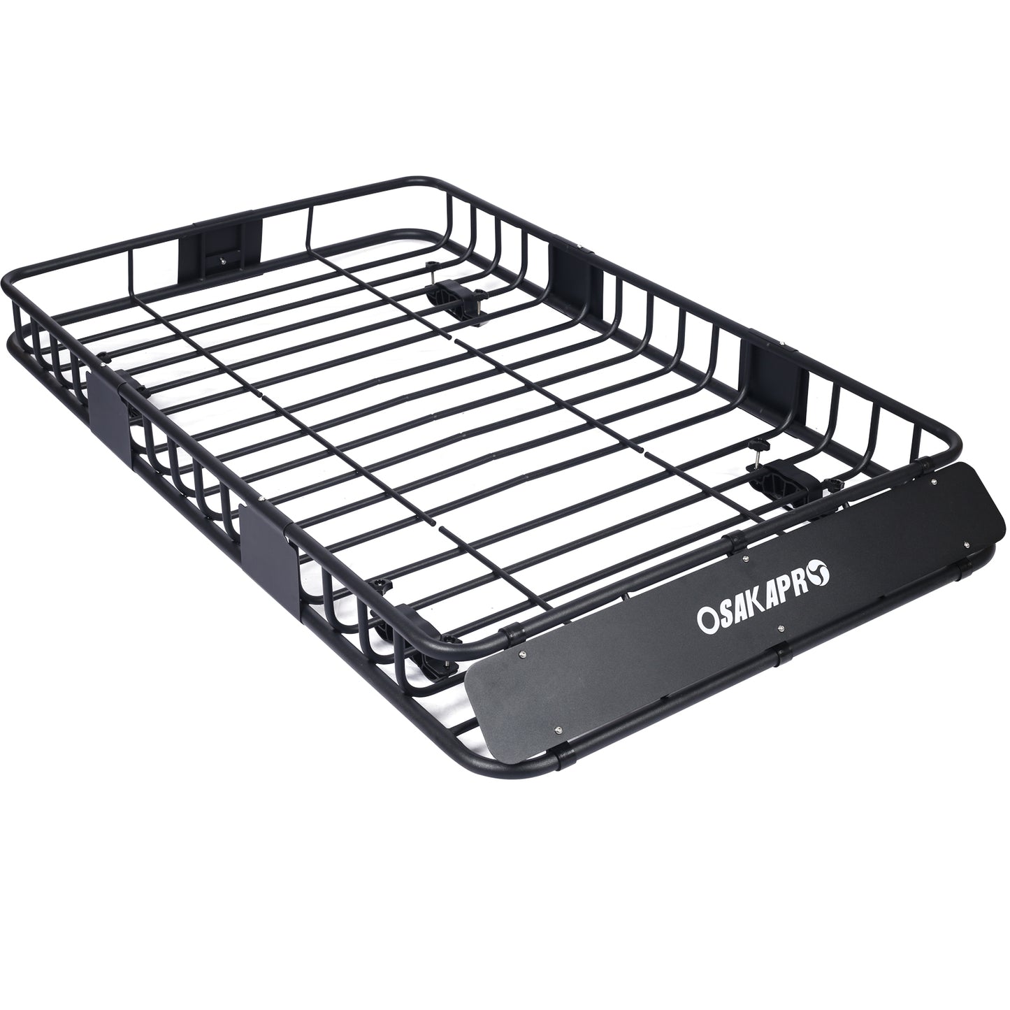 Rooftop Cargo Carrier Basket Motoring Roof Rack Top Mount Roof Rack 64black steel