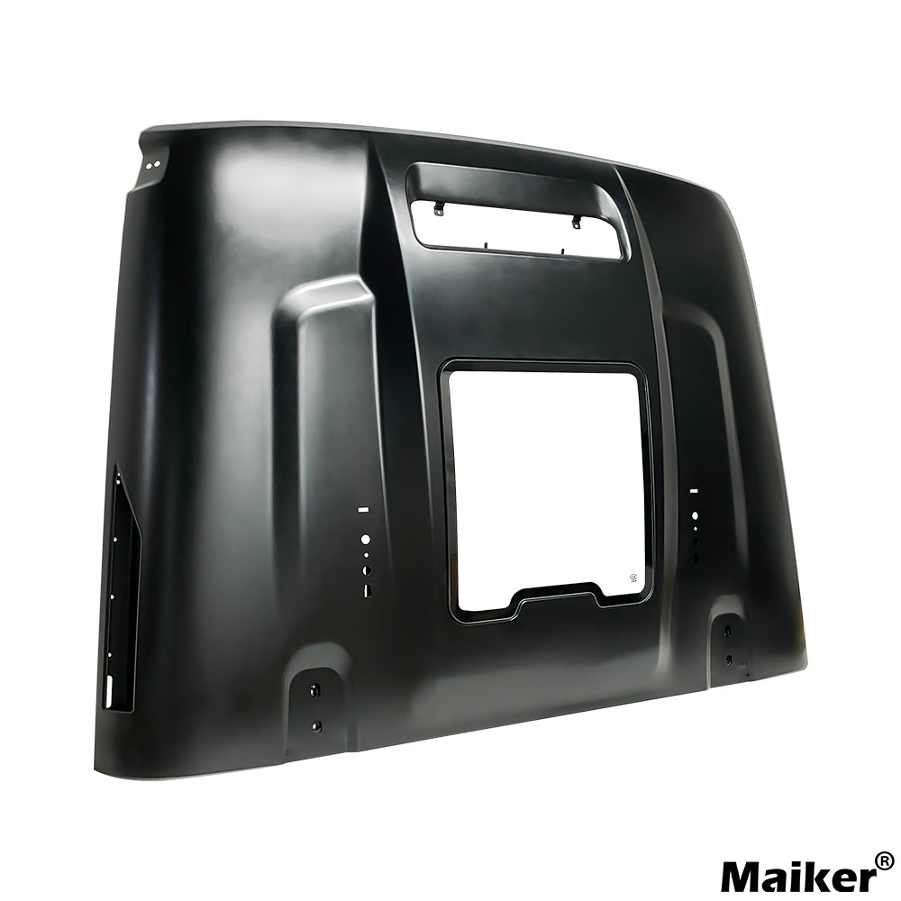 Heat Dispersion Steel Cowl Hood for 2018-2024 Jeep Wrangler Accessories JL JLU &  Gladiator JT Replacement Hood Vent (not fit 392)