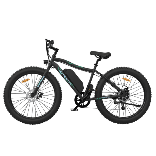 AOSTIRMOTOR 26' 500W Electric Bike Fat Tire P7 36V 12.5AH Removable Lithium Battery for Adults S07-P