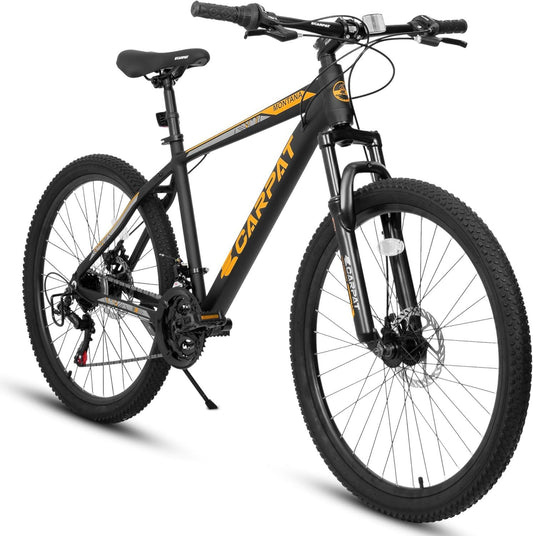 A26322 26-inch mountain bike adult aluminum frame shock absorbing front fork bike 21-speed disc brake mountain bike