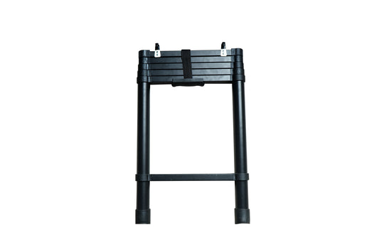 Roof top tent and roof rack use Portable Folding Aluminium Telescopic Ladder Non-Slip Extension Telescoping Ladder with Hooks
