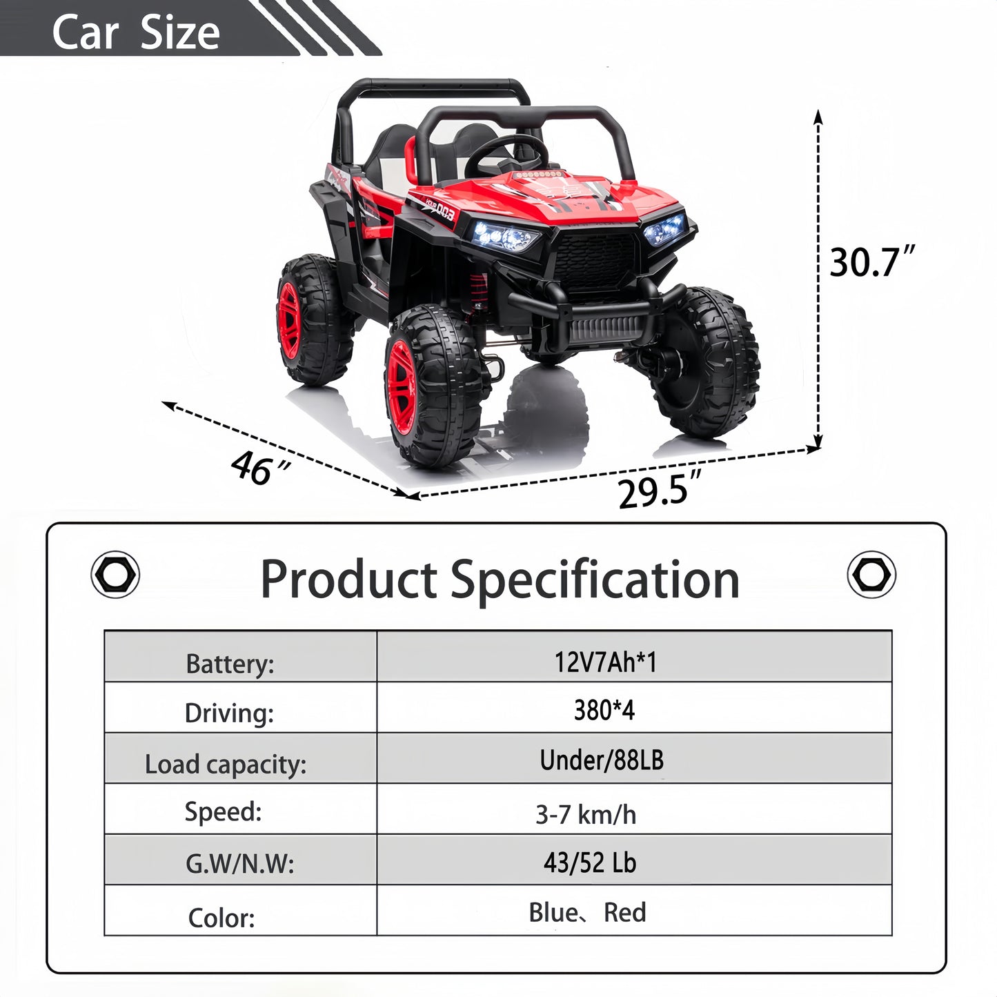ride on car,kids electric car, riding toys for kids with remote control  Rechargeable Battery Powered Electric Car with 4 Motors Amazing gift for 3~6 years boys/girls