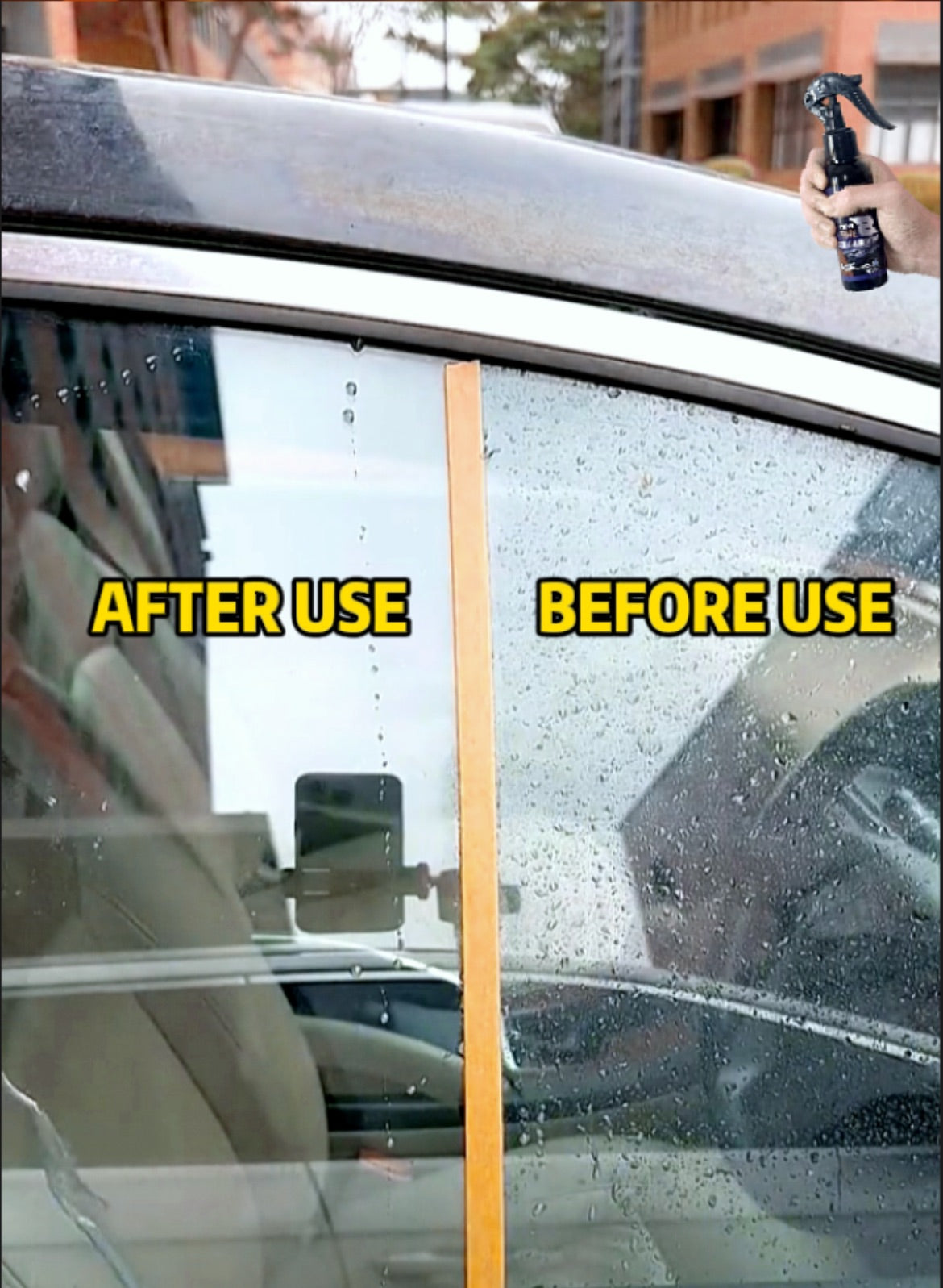 Car Paint and Glass Coating Rain Repellent Water Repellent - Multi-functional Restoration Agent