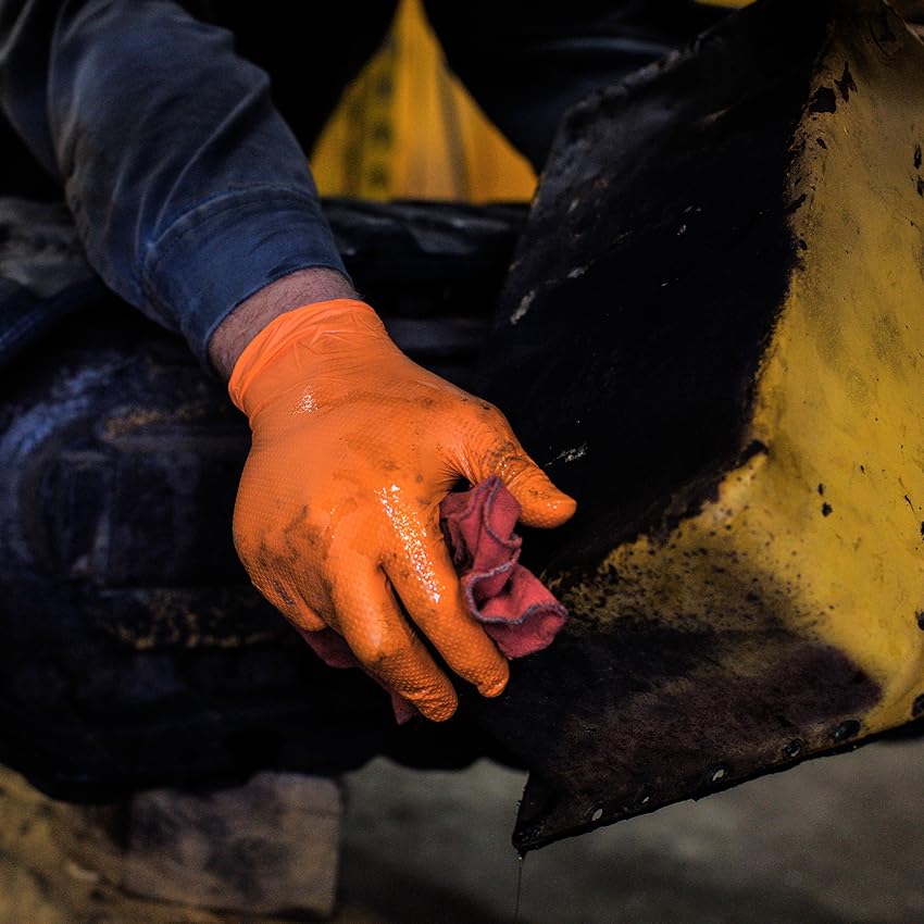 CleanSafety 50PCS disposable gloves for biodegradable ethylene inspection. Ensure the safety, hygiene, and sustainability